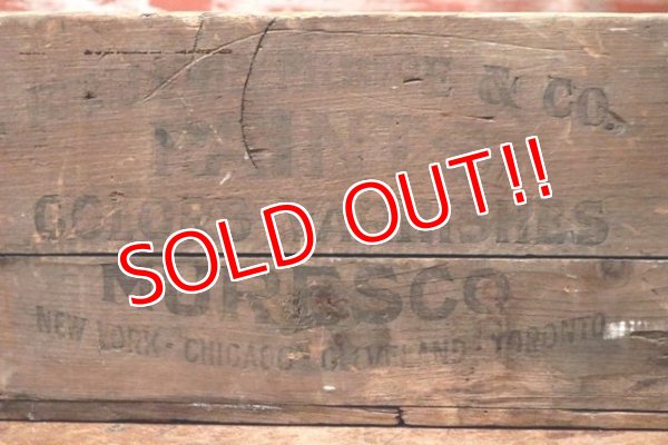 画像2: dp-200501-06 Benjamin Moor & Co. PAINTS / Vintage Wood Box