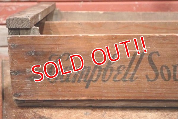 画像2: dp-200501-08 Campbell Soup Company / Vintage Wood Box