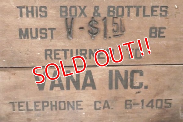 画像5: dp-200501-07 Vana Inc. / Vintage Wood Box