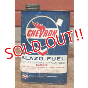 画像: dp-200501-29 Chevron / 1950's〜BLAZO FUEL Oil Can