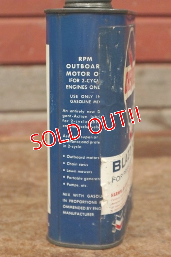 画像5: dp-200501-29 Chevron / 1950's〜BLAZO FUEL Oil Can