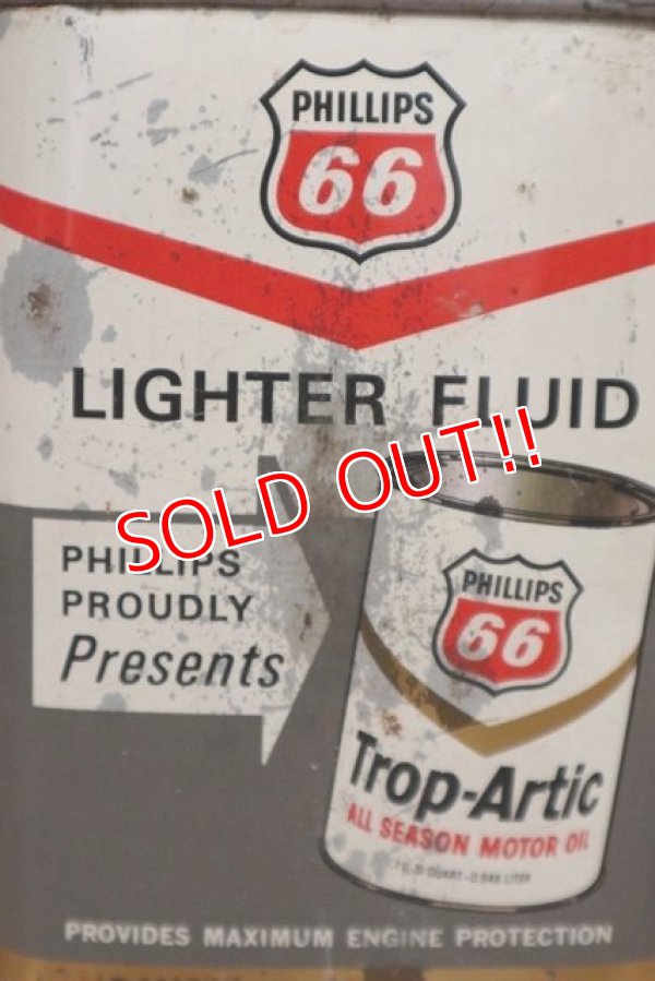 画像2: dp-200501-30 PHILLIPS 66 / 1970's〜Lighter Fluid Oil Can