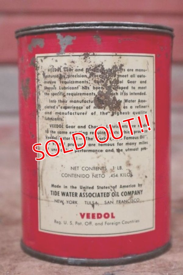 画像3: dp-200510-13 VEEDOL / 1950's OILS & GREASES Can