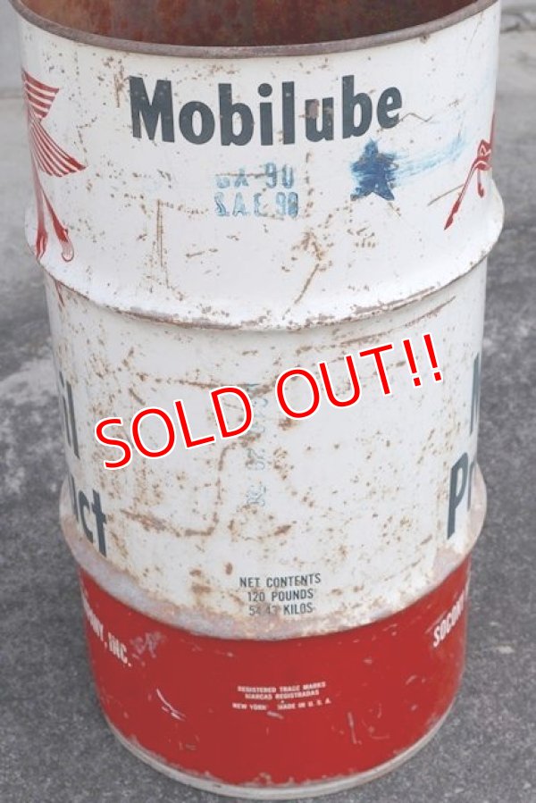 画像5: dp-190201-10 Mobil / 1950's 120 POUNDS Oil Can