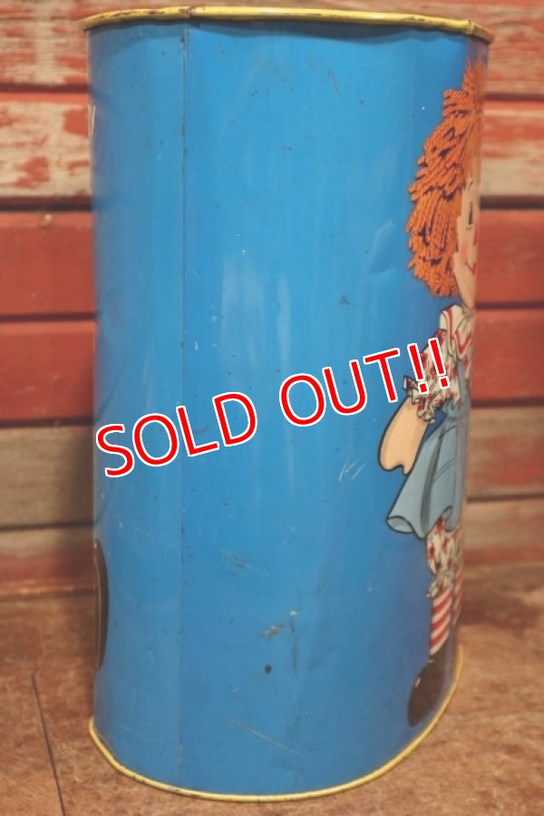 画像8: ct-200501-06 Raggedy Ann and Andy / CHEINCO 1972 Trash Can