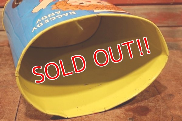 画像9: ct-200501-06 Raggedy Ann and Andy / CHEINCO 1972 Trash Can