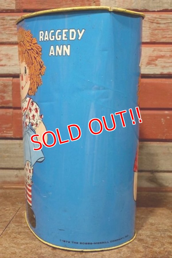 画像7: ct-200501-06 Raggedy Ann and Andy / CHEINCO 1972 Trash Can