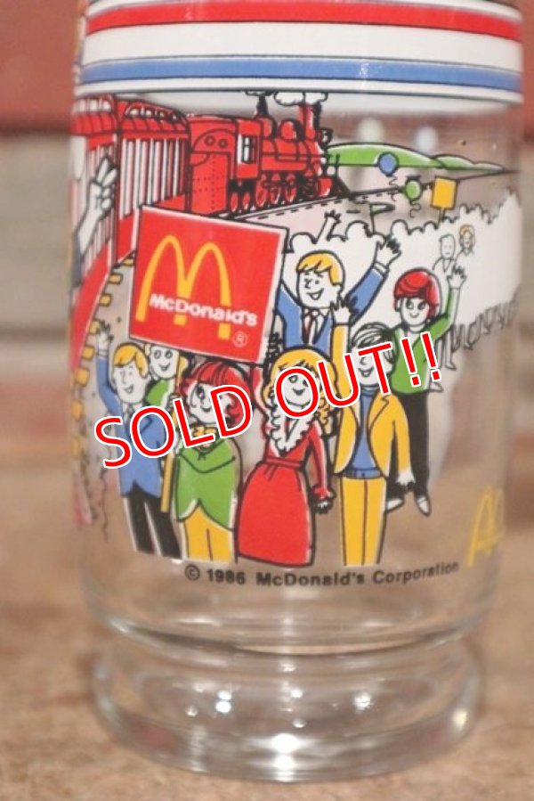 画像4: gs-200501-01 McDonald's / Mc Vote '86 “Quarter Pounder" Glass