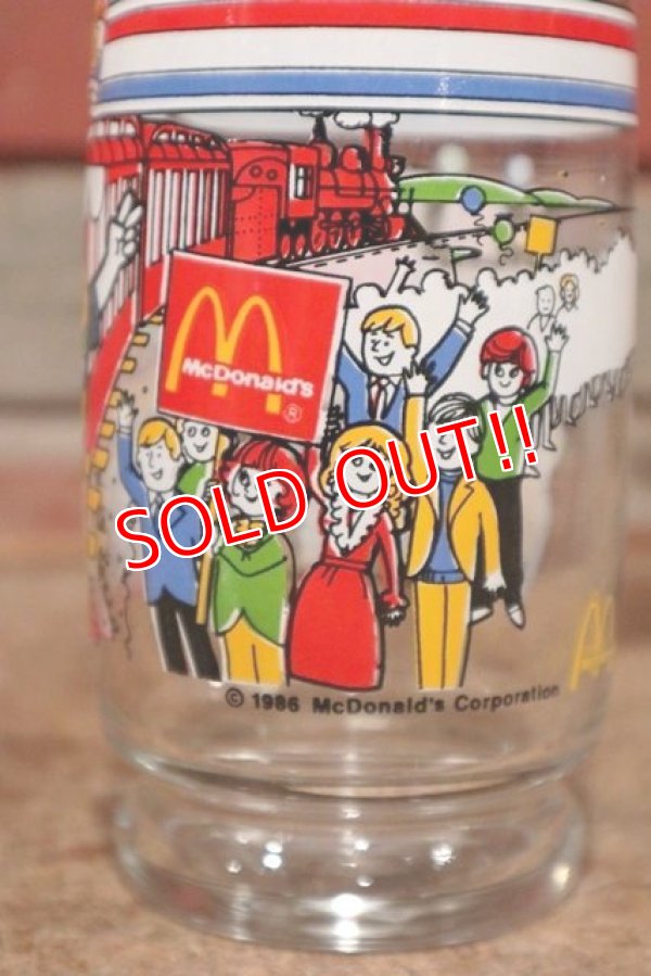 画像4: gs-200501-01 McDonald's / Mc Vote '86 “Quarter Pounder" Glass