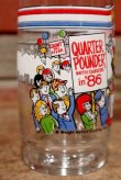 画像3: gs-200501-01 McDonald's / Mc Vote '86 “Quarter Pounder" Glass