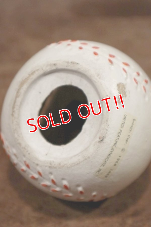 画像9: ct-200510-01 Snoopy / Determined 1976 Bank "Baseball"