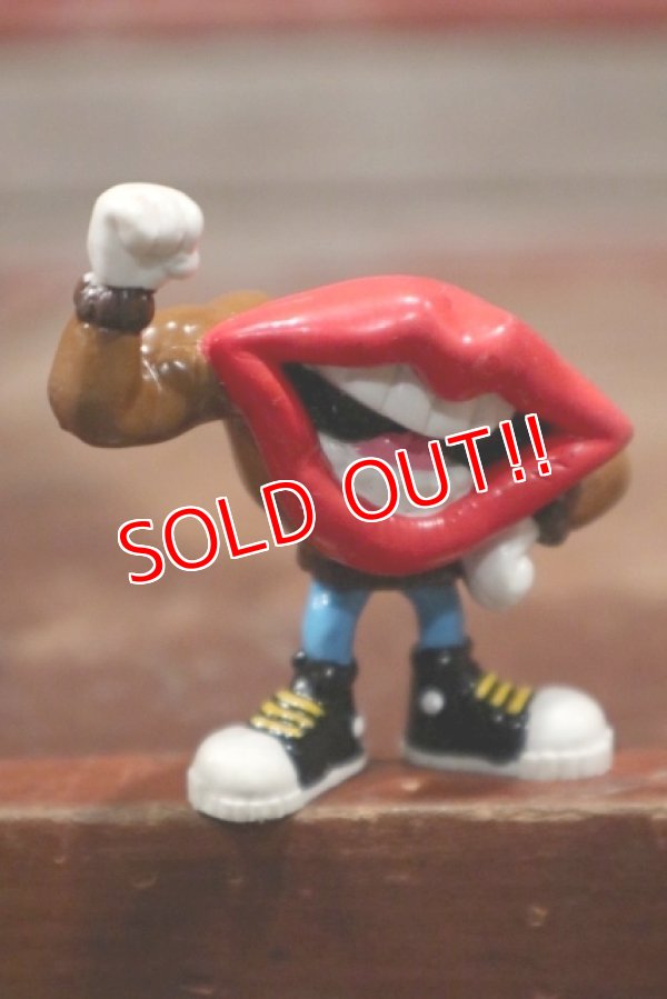 画像2: ct-200501-20 General Foods / Tang Lips 1980's PVC Figure set of 4