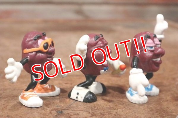 画像6: ct-200501-18 California Raisins / 1987 Del Monte Fruit Snacks Musical Sandwich PVC Set