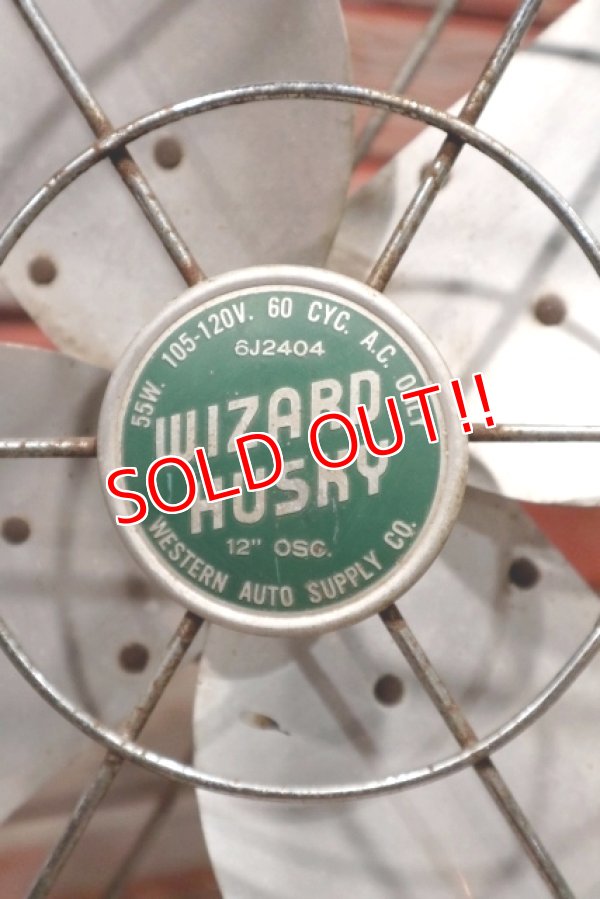 画像2: dp-180701-101 WIZARD HUSKY / Vintage Electric Fan