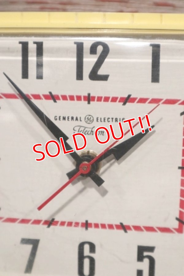 画像2: dp-200301-13 GENERAL ELECTRIC × Telechron / 1960's Kitchen Clock