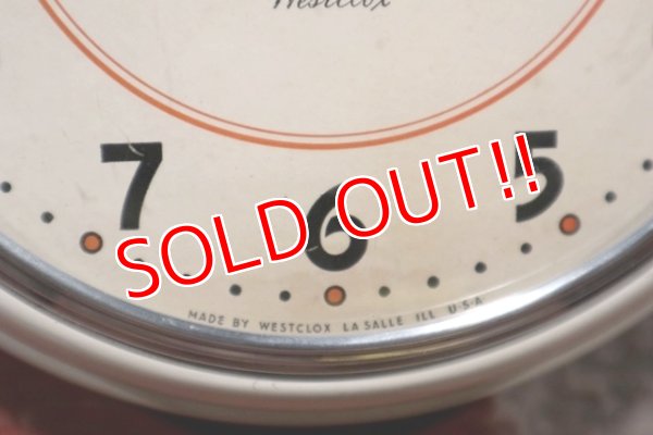 画像3: dp-200301-12 Westclox / 1950's Kitchen Clock