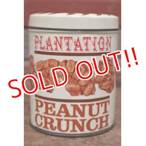 画像: dp-200501-42 PLANTATION / Vintage PEANUTS CRUNCH Tin Can
