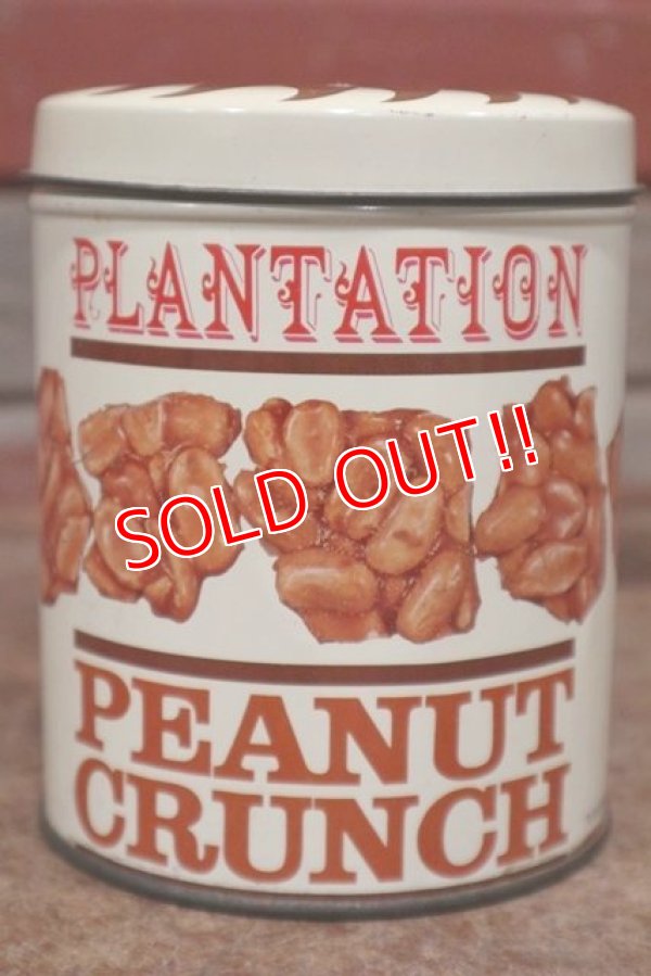 画像1: dp-200501-42 PLANTATION / Vintage PEANUTS CRUNCH Tin Can