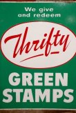 画像2: dp-200510-07 Thrifty Green Stamp / 1960's W-side Metal Sign