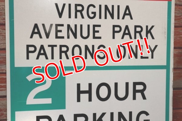 画像3: dp-200510-14 Road Sign "TOW AWAY 2 HOUR PARKING"