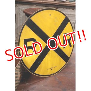 画像: dp-200510-06 Road Sign "R×R Rail Road"