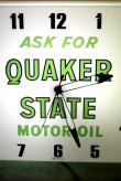 画像2: dp-200510-15 Quaker State / 1960's Light Up Sign Clock