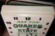 画像8: dp-200510-15 Quaker State / 1960's Light Up Sign Clock