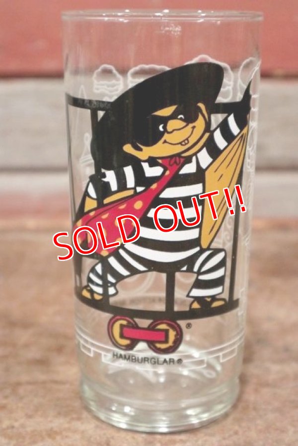 画像1: gs-200501-19 McDonald's / 1977 Action Series "Hamburglar" Glass