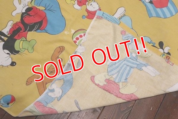 画像12: ct-200403-05 Walt Disney's / 1970's Flat Sheet (Twin)