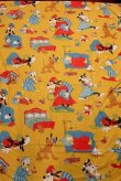 画像1: ct-200403-05 Walt Disney's / 1970's Flat Sheet (Twin)