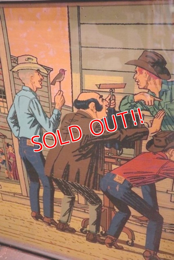 画像3: dp-200301-62 LEVI'S / 1950's Paper Banner "Barber Shop"