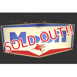 画像: dp-200403-21 Mobil / 1950's-1960's Huge Light-Up Sign