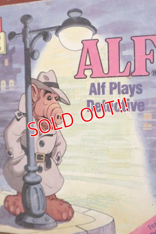 画像2: ct-200501-24 ALF / 1988 Read-Along Book "Alf Plays Detective"
