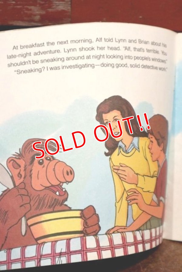 画像4: ct-200501-24 ALF / 1988 Read-Along Book "Alf Plays Detective"