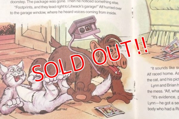 画像5: ct-200501-24 ALF / 1988 Read-Along Book "Alf Plays Detective"