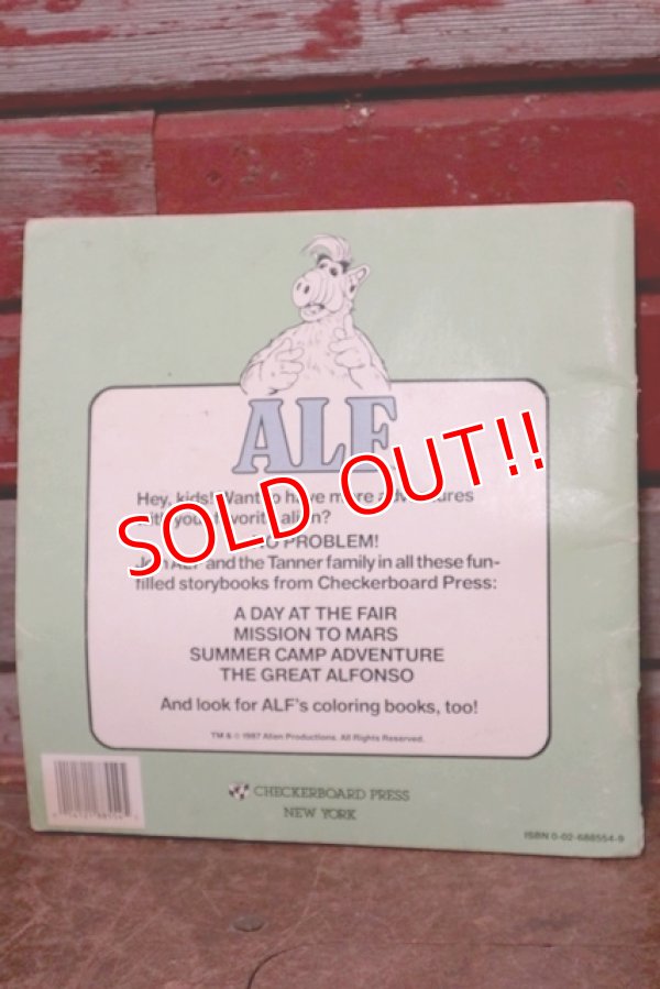 画像7: ct-200501-23 ALF / 1987 Picture Book "THE GREAT ALFONSO"