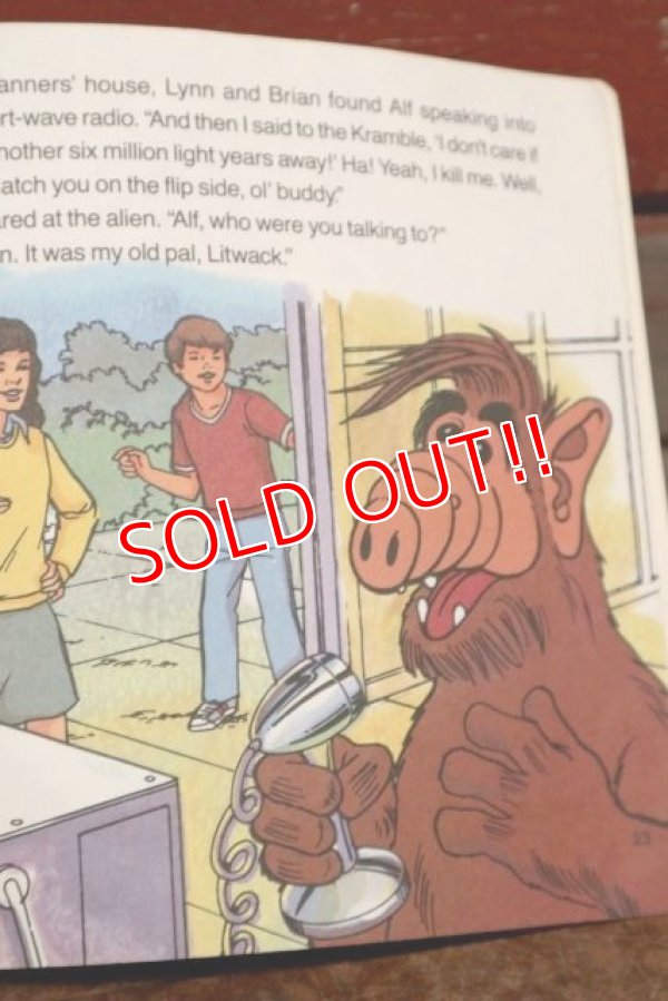 画像7: ct-200501-24 ALF / 1988 Read-Along Book "Alf Plays Detective"