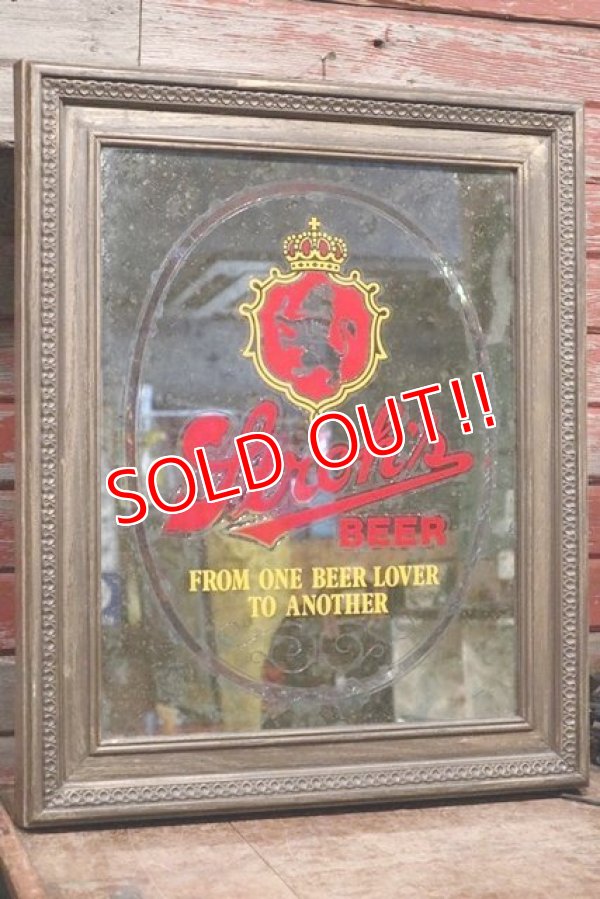 画像3: dp-200601-06 Stroh's Beer / 1980's Light-Up Pub Mirror