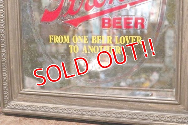 画像6: dp-200601-06 Stroh's Beer / 1980's Light-Up Pub Mirror