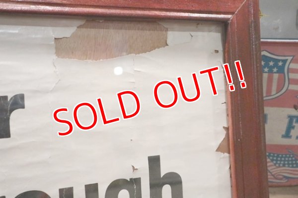 画像6: dp-200601-13 LEVI'S / 1960's "for rough going!" Poster Wall Hanger