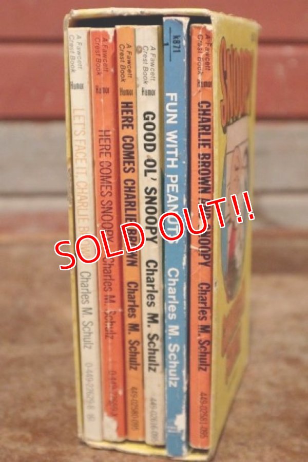 画像2: ct-200601-23 PEANUTS / Snoopy 1960's Comics Gift Box