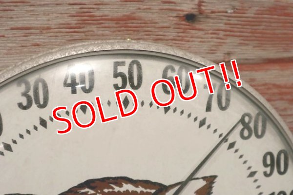 画像4: ct-200601-41 Vintage Owl Thermometer