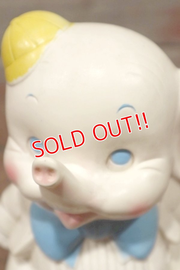 画像5: ct-200601-08 EDWARD MOBLEY / 1960's Elephant Squeaky Doll