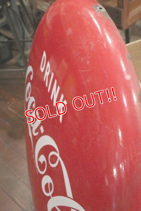 画像4: dp-200610-01 Coca Cola / 1950's-1960's Large Button Sign