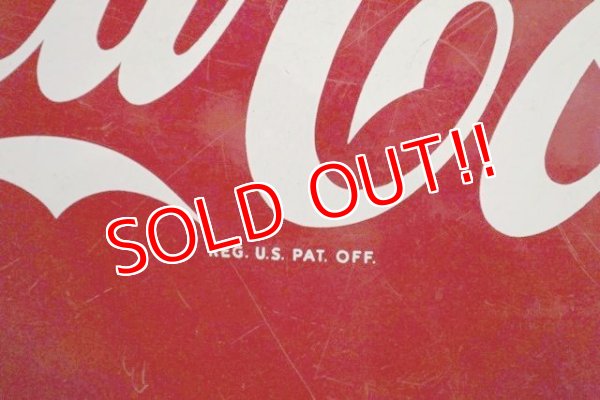 画像6: dp-200610-01 Coca Cola / 1950's-1960's Large Button Sign