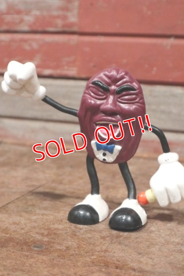 画像1: ct-200601-32 California Raisins / 1980's PVC Bendable Figure "Tiny Goodbite"