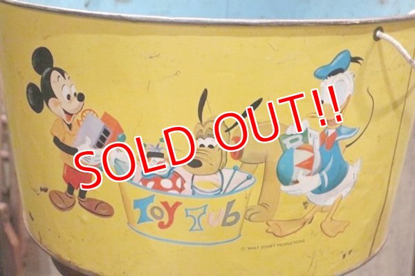 画像4: ct-200601-24 Walt Disney / Vintage Toy Tub
