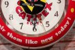 画像5: dp-200601-17 CAT'S PAW / 1940's-1950's Light-Up Wall Clock