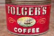 画像2: dp-210901-75 FOLGER'S COFFEE / Vintage Tin Can