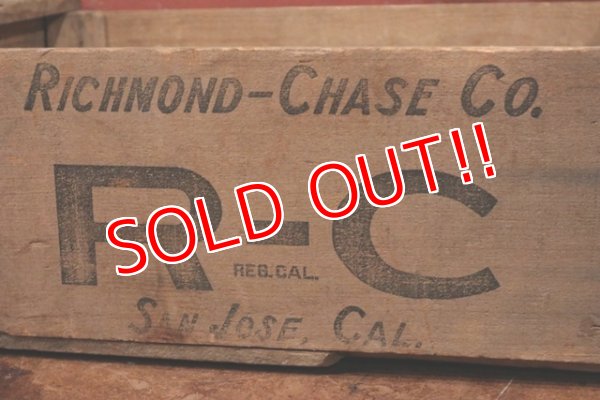 画像2: dp-200610-07 RICHMOND CHASE Co. / Vintage Wood Box